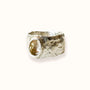 Anello a fascia con quarzo rutilato - Grete Schieder - art and jewelry