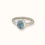 Anello con acquamarina - Grete Schieder - art and jewelry