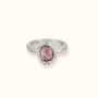 Anello con tormalina rosa - Grete Schieder - art and jewelry