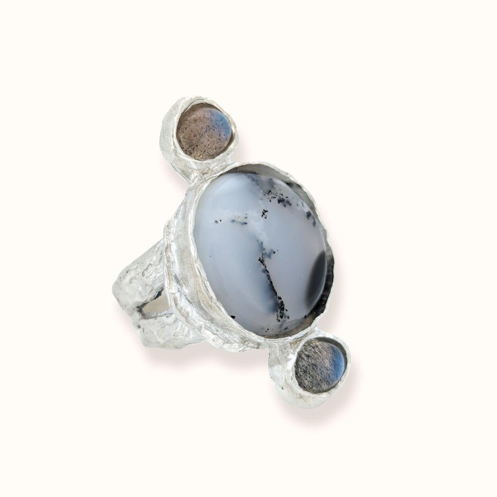 Anello grande equilibrio - Grete Schieder - art and jewelry