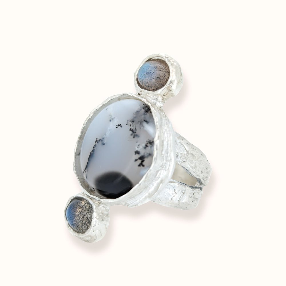 Anello grande equilibrio - Grete Schieder - art and jewelry