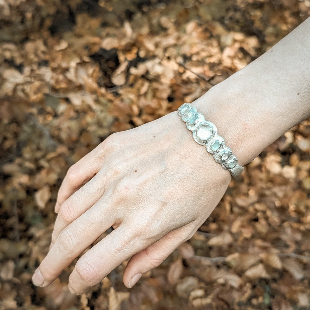 Bracciale rigido collezione glacier - Grete Schieder - art and jewelry