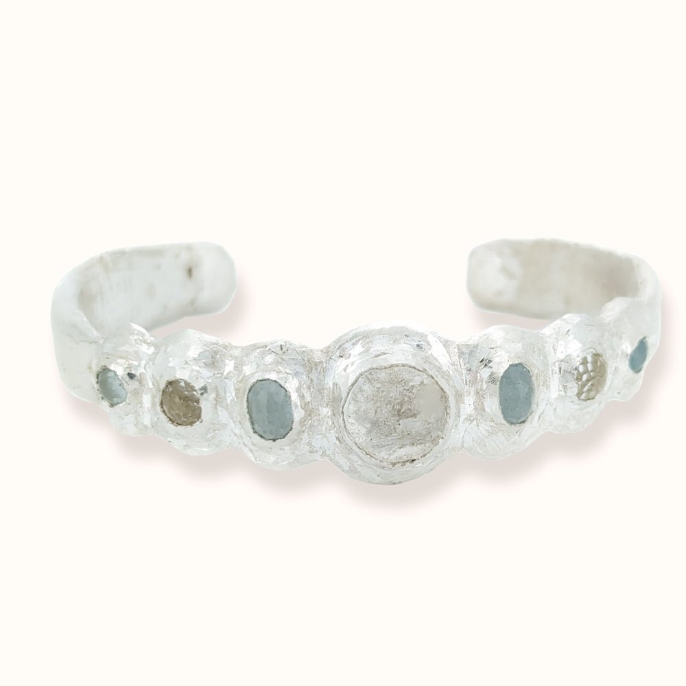 Bracciale rigido collezione glacier - Grete Schieder - art and jewelry