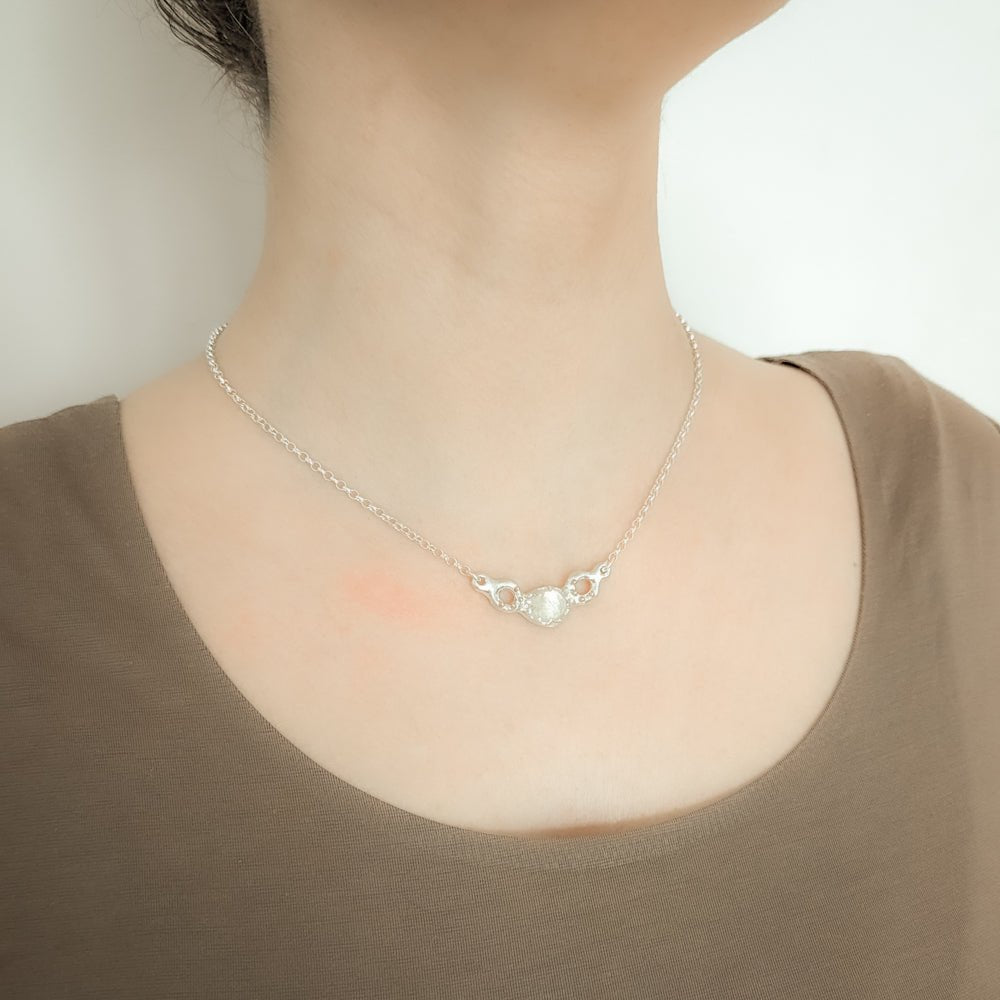 Collana con morganite - Grete Schieder - art and jewelry